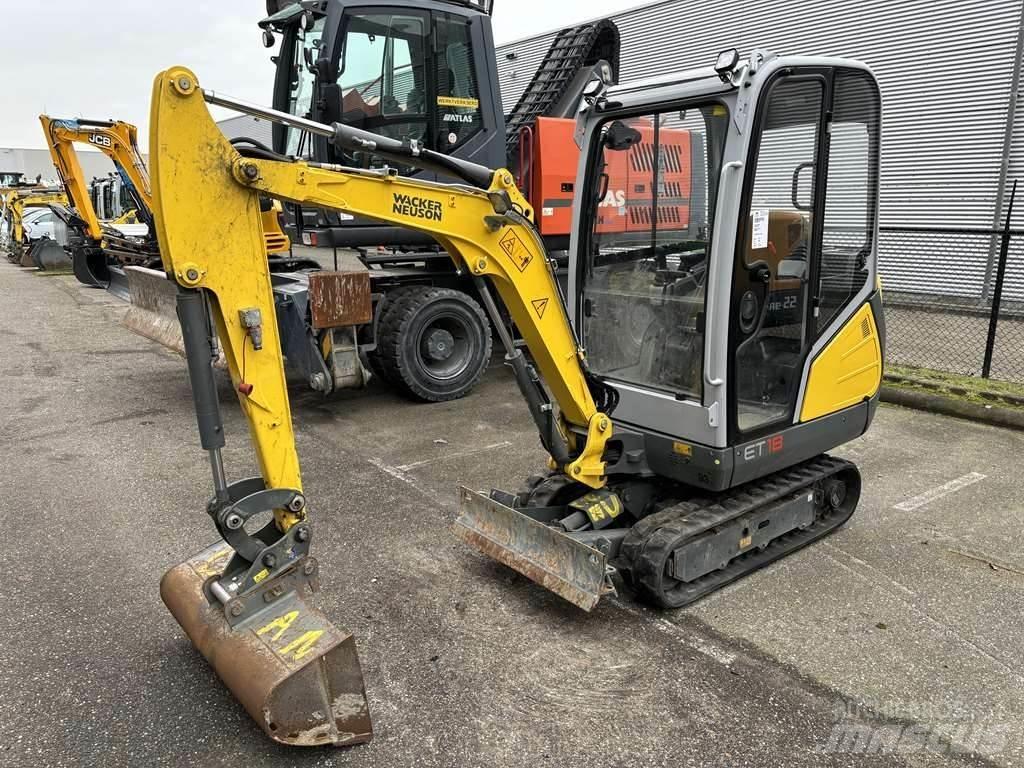 Wacker Neusen ET18 Mini Escavadoras <7t