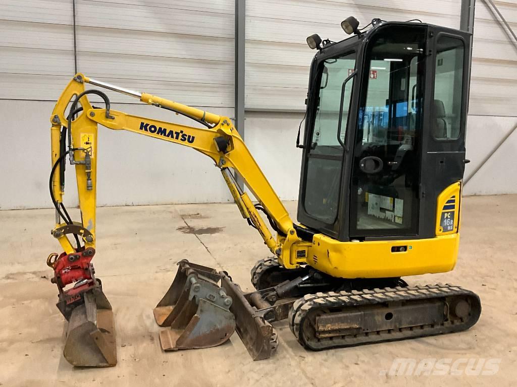 Komatsu PC 16 R-3 Mini Escavadoras <7t