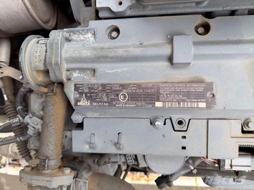 Terex TW 85 Escavadoras de rodas