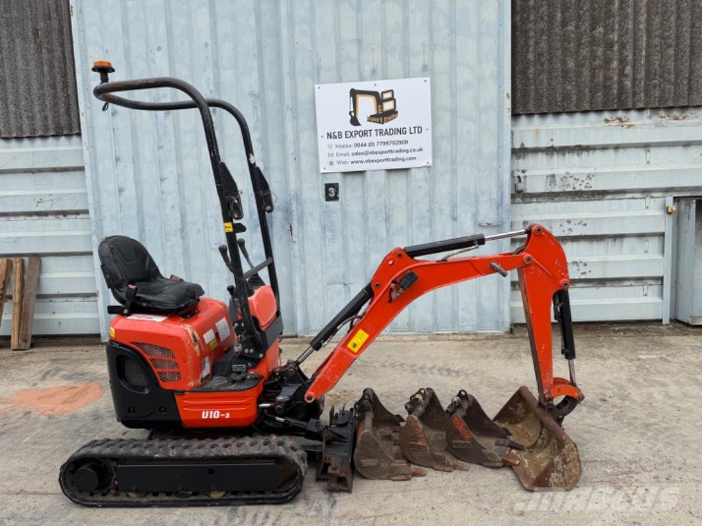 Kubota U 10 Mini Escavadoras <7t