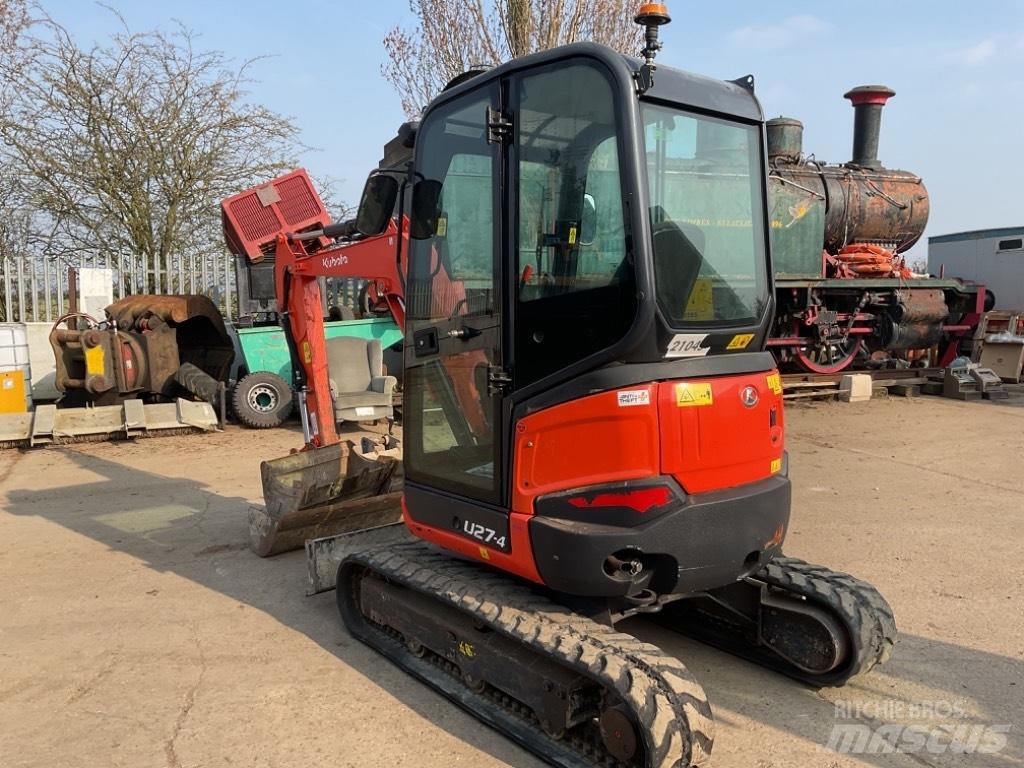 Kubota U27-4 Mini Escavadoras <7t