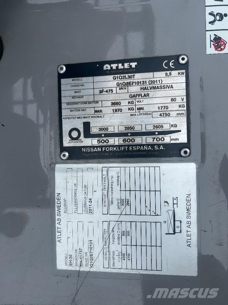 Atlet L30T Empilhadores eléctricos