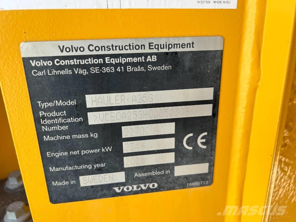 Volvo A25G Camiões articulados