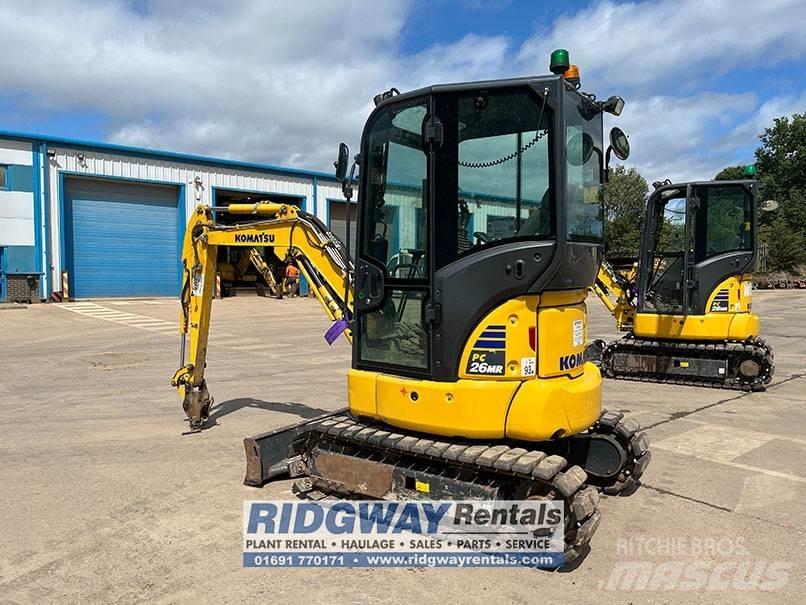Komatsu PC 26 MR Mini Escavadoras <7t