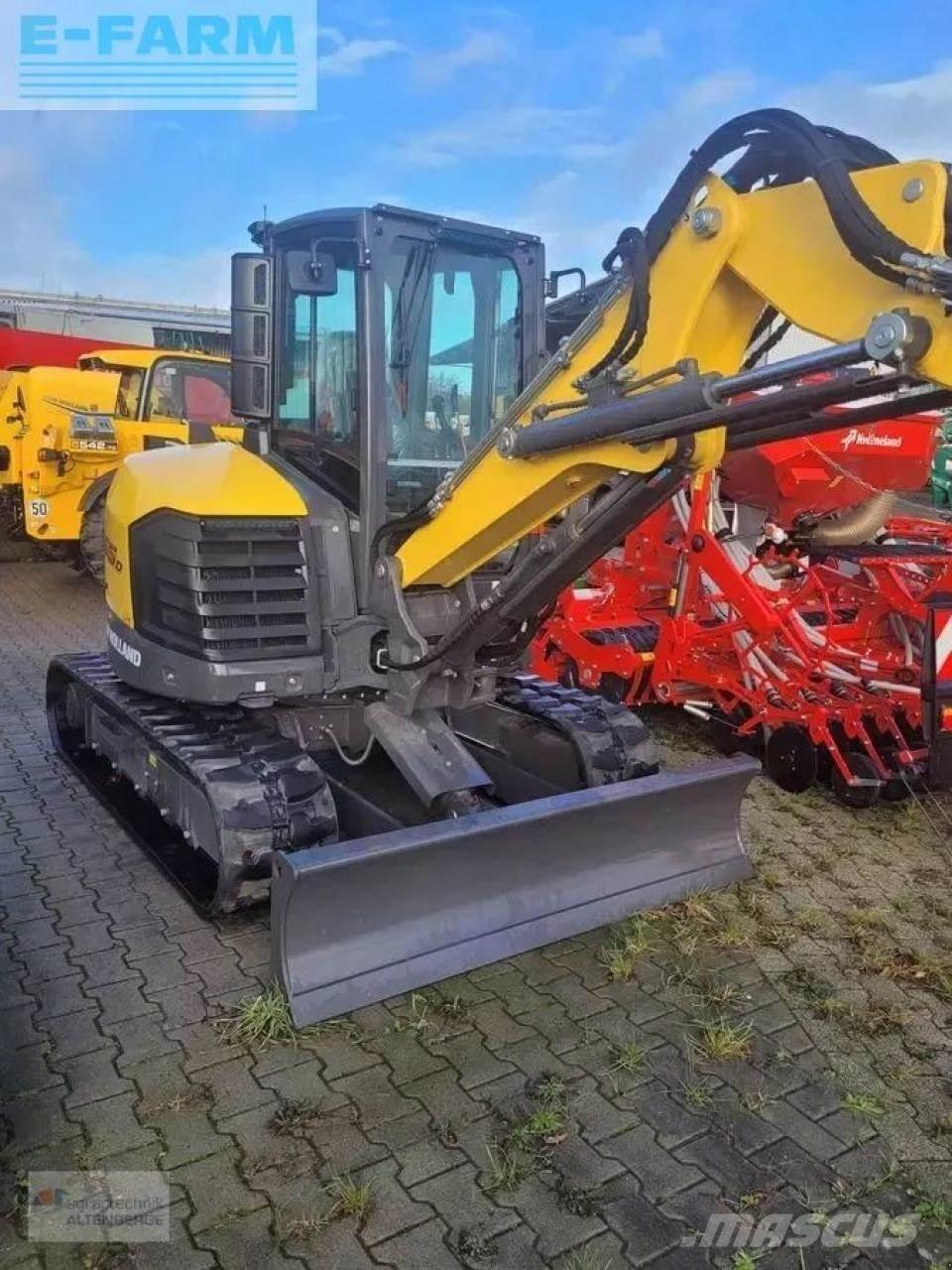 New Holland e55d Mini Escavadoras <7t