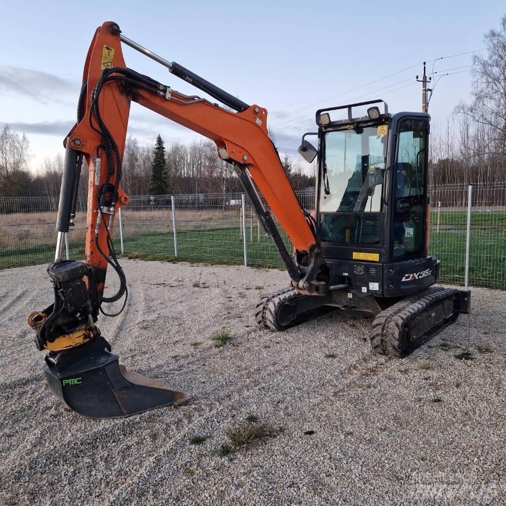 Doosan DX 35 Z Mini Escavadoras <7t