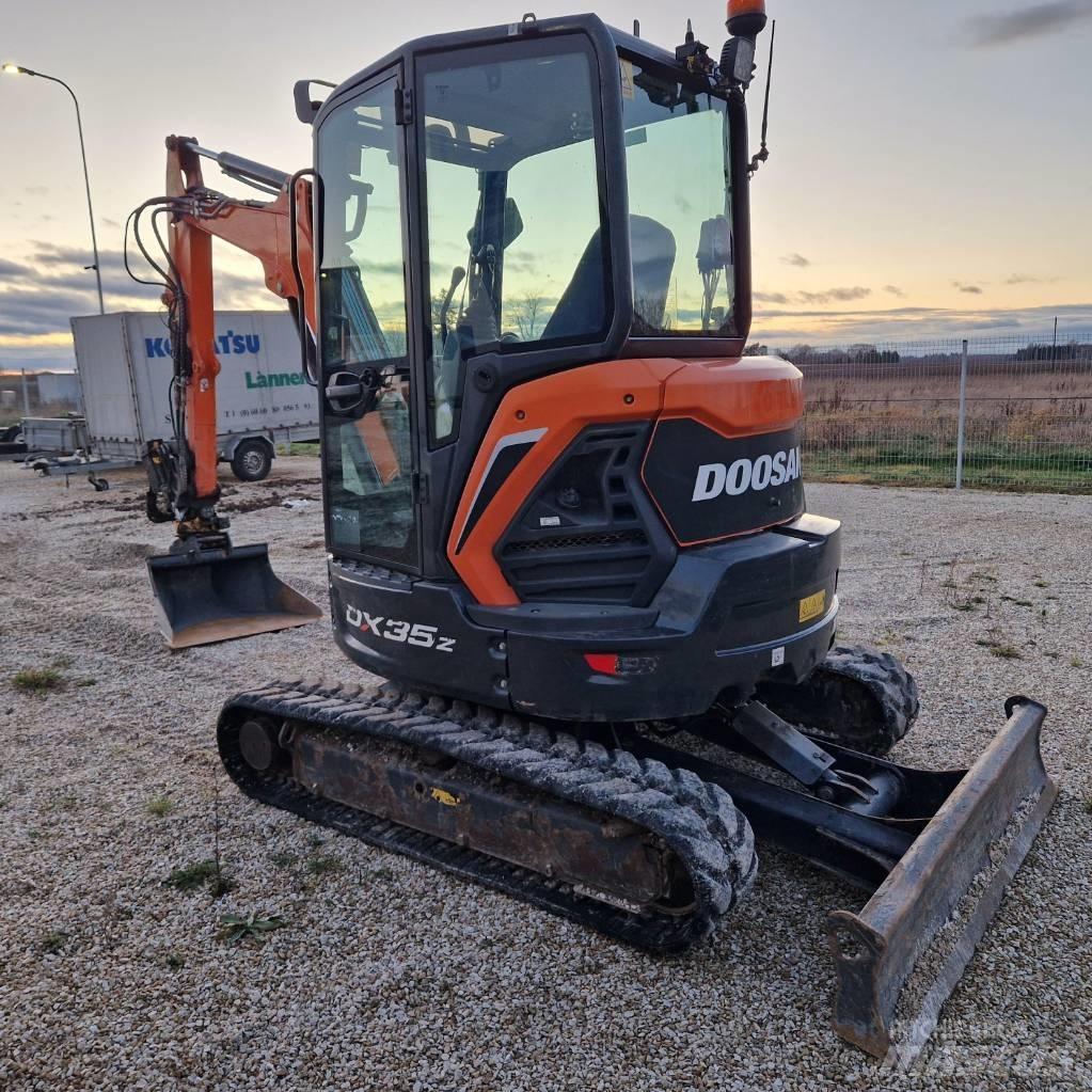 Doosan DX 35 Z Mini Escavadoras <7t