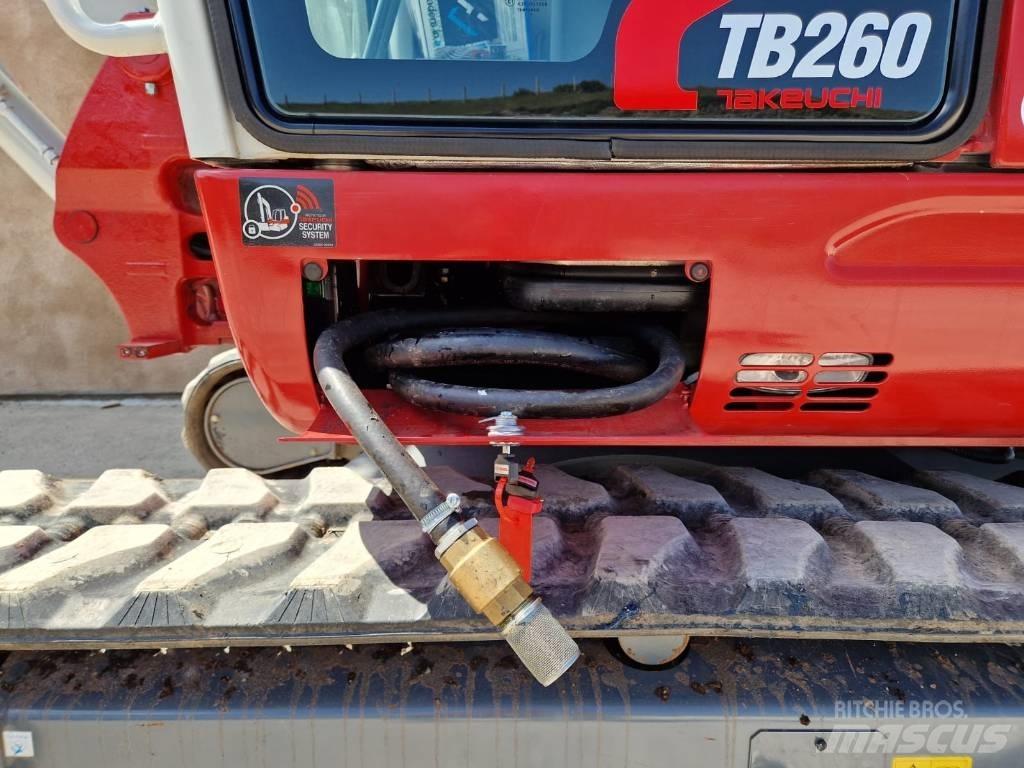 Takeuchi TB 260 Mini Escavadoras <7t
