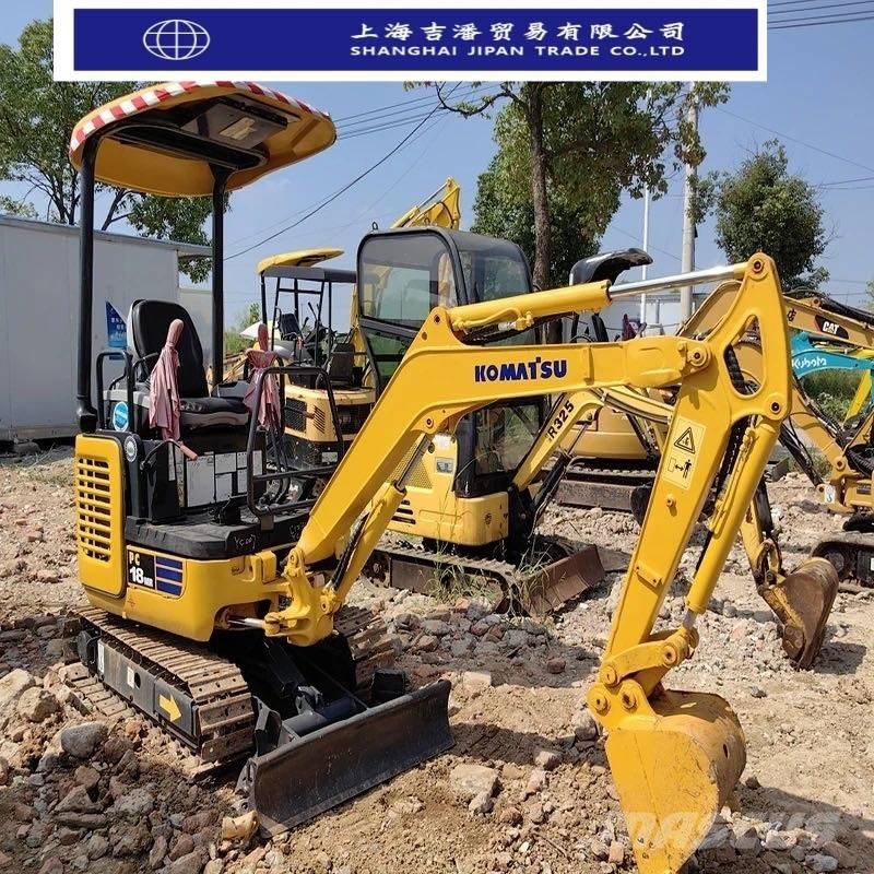 Komatsu PC 18 MR Mini Escavadoras <7t