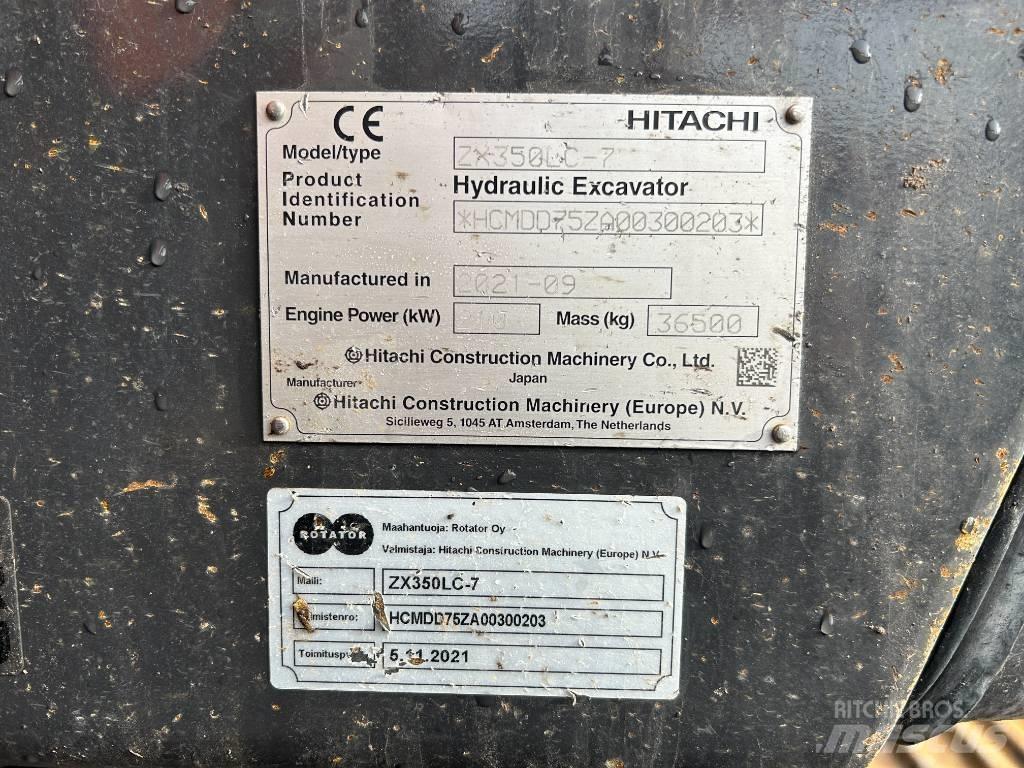 Hitachi ZX350LC-7 Escavadoras de rastos