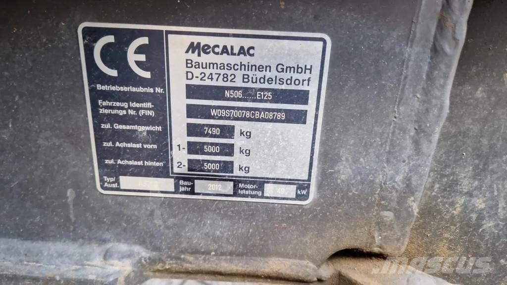 Mecalac AS700 Pás carregadoras de rodas