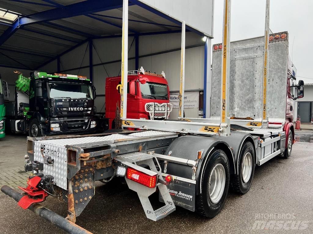 Scania R730 V8 Camiões de transporte de troncos