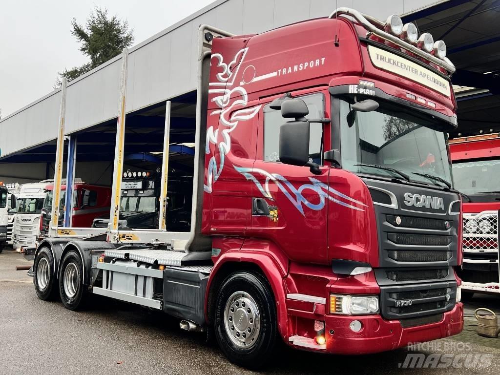 Scania R730 V8 Camiões de transporte de troncos