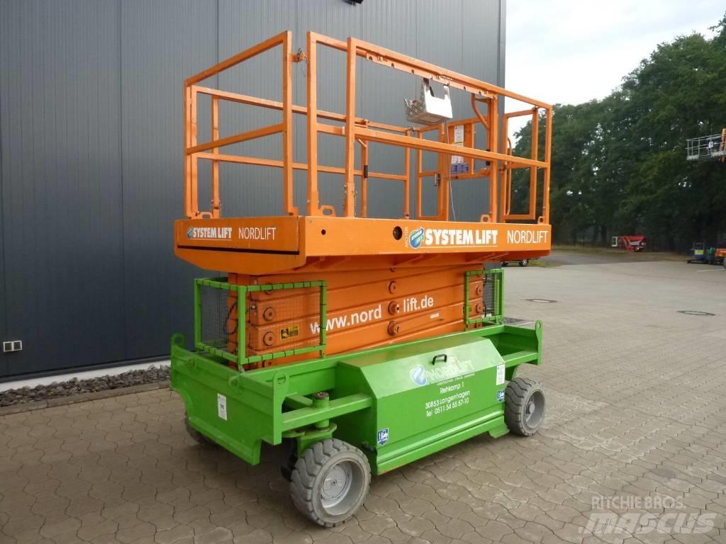  H.A.B. S125-16 E2WD Elevadores de tesoura