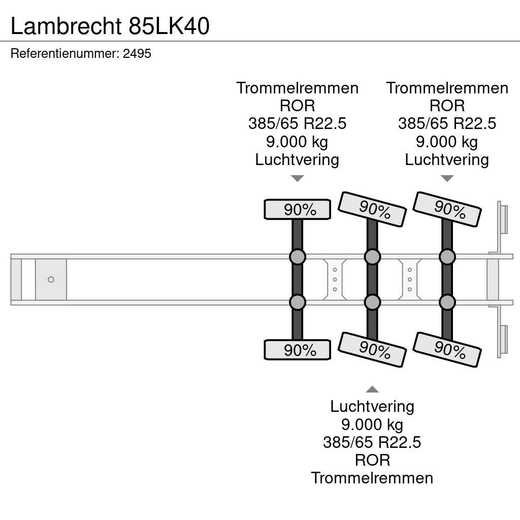  Lambrecht 85LK40 Semi Reboques Cisterna