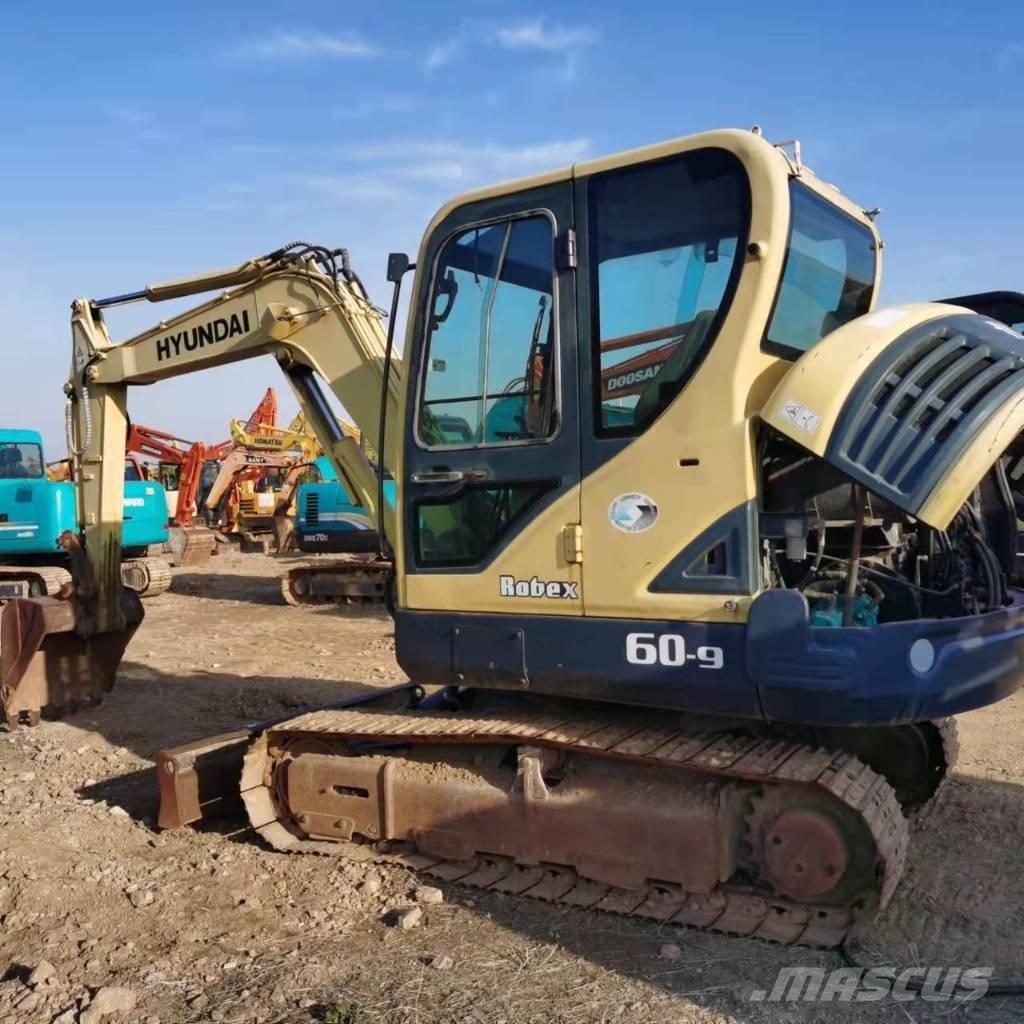 Hyundai R60-9 Mini Escavadoras <7t