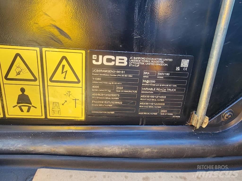 JCB 540-180 Manipuladores telescópicos