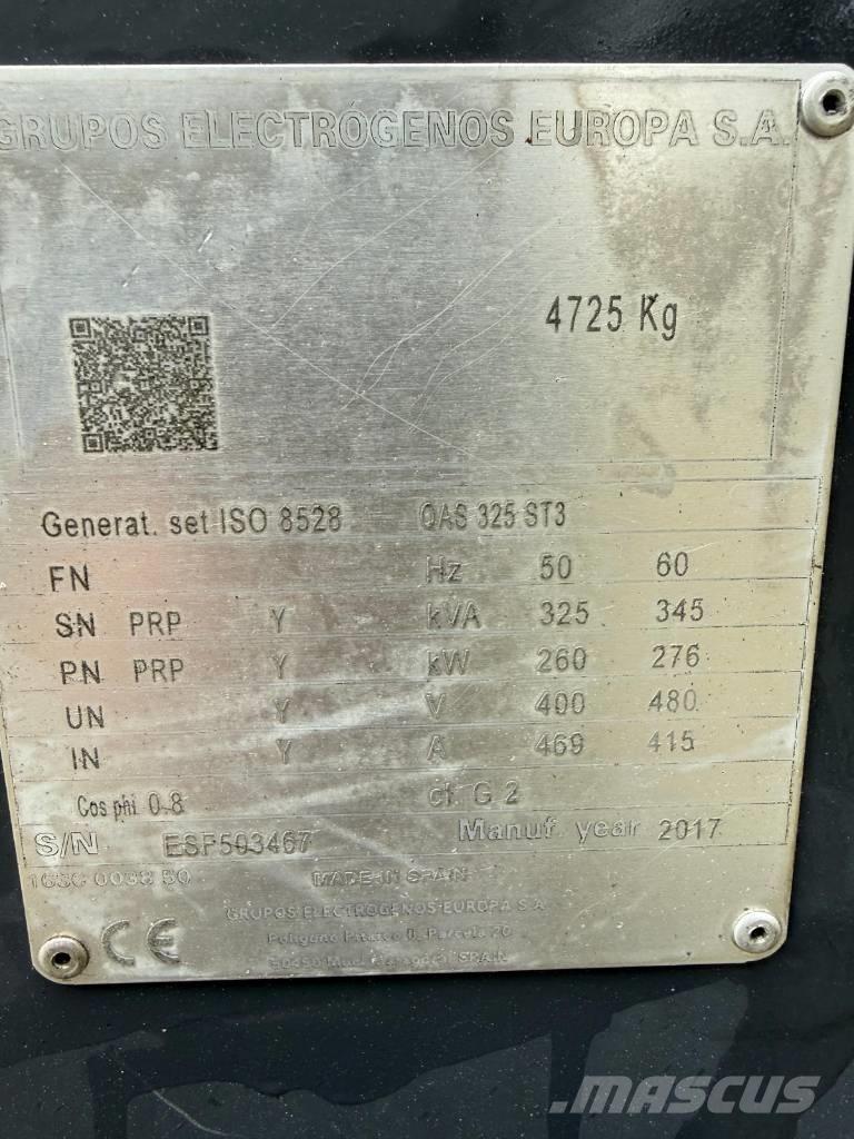 Atlas Copco QAS 325 Geradores Diesel