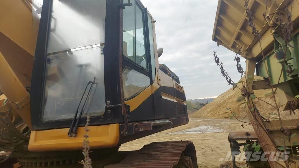 CAT 345 B L Rastos, correntes e material rodante