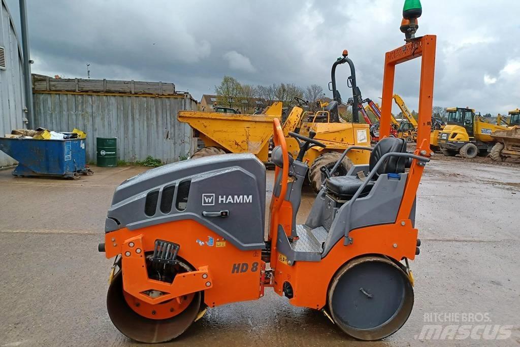 Hamm HD 8 VV Cilindros Compactadores tandem