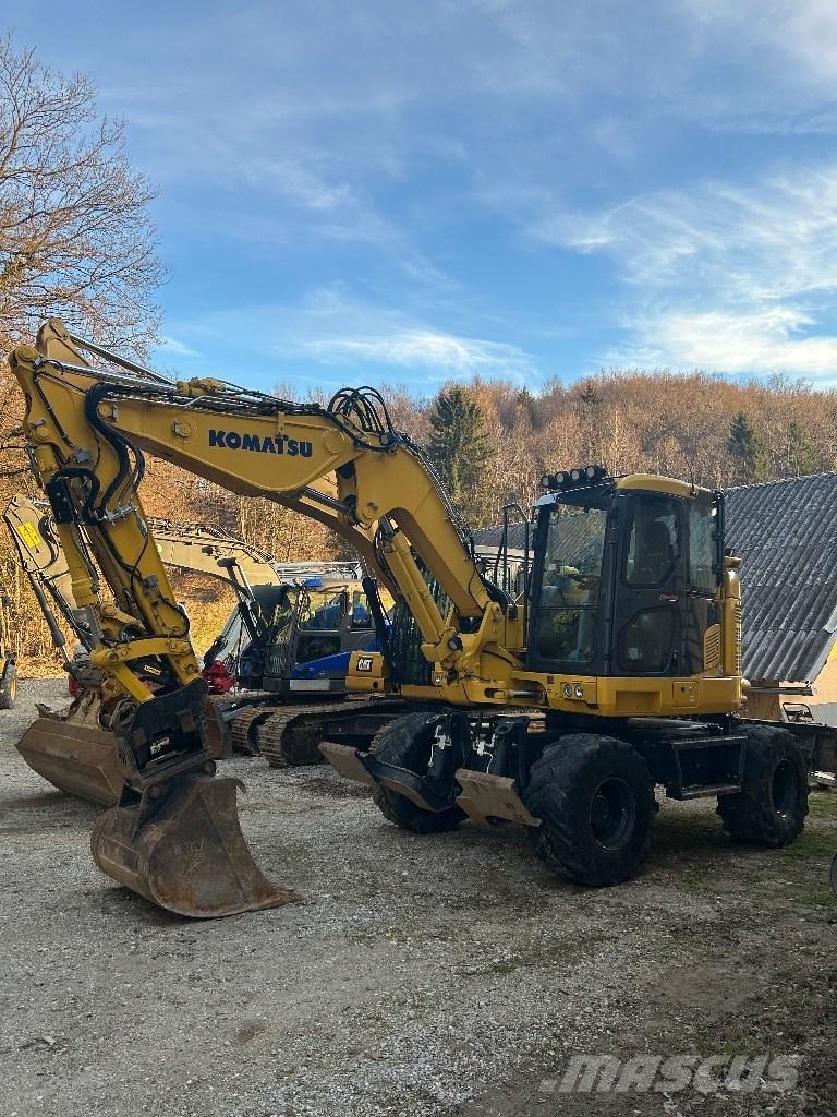 Komatsu Pw118mr11 Escavadoras de rodas