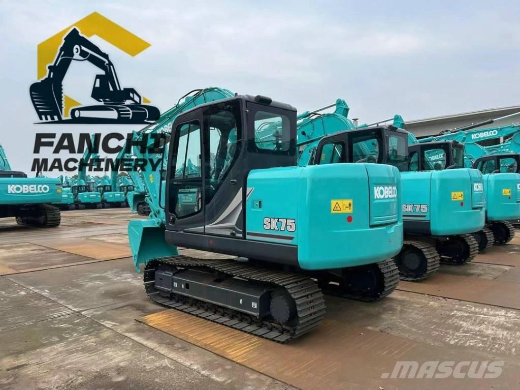 Kobelco 75 Mini Escavadoras <7t