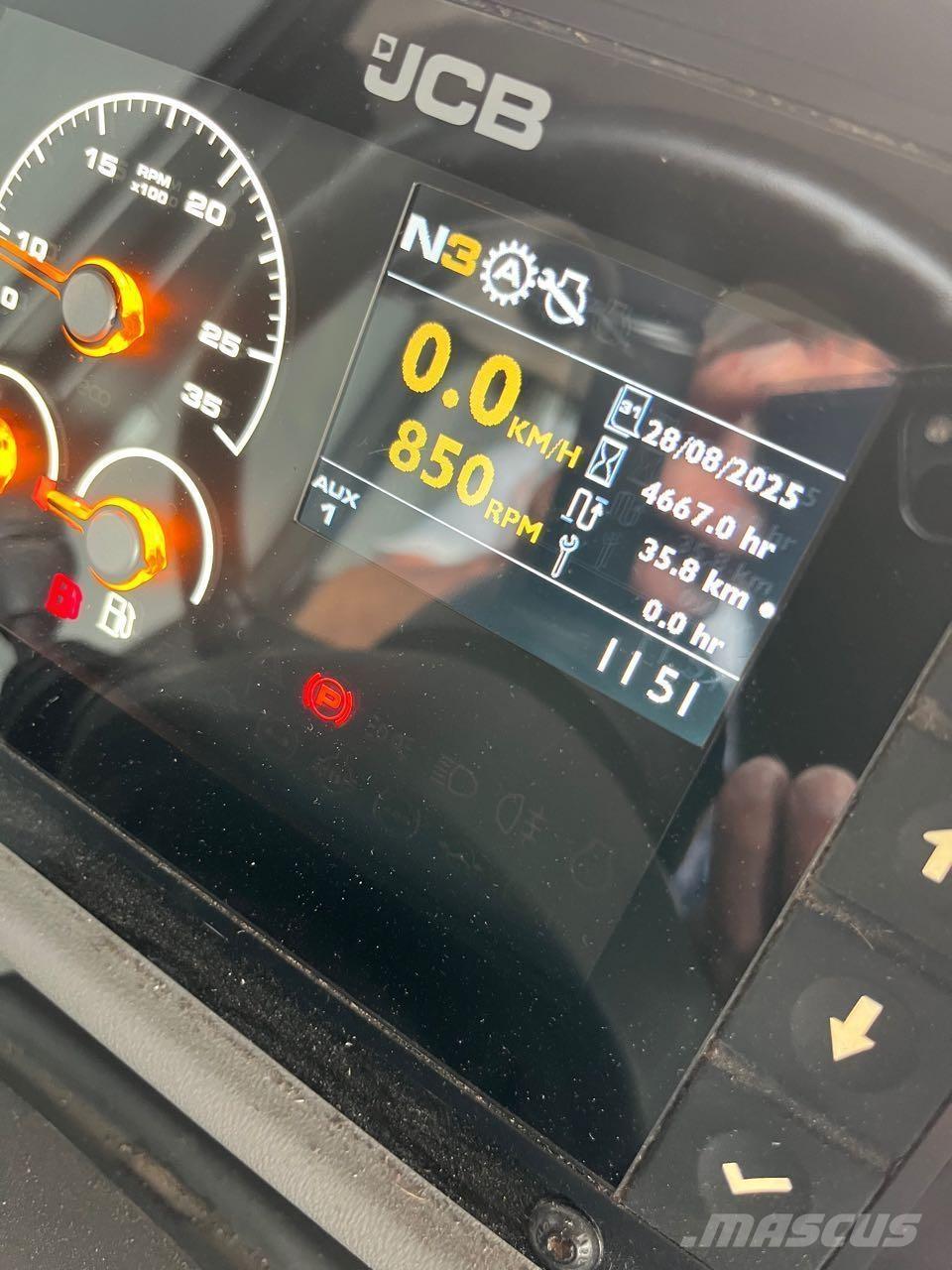 JCB TM 320 Agri Pás carregadoras de rodas