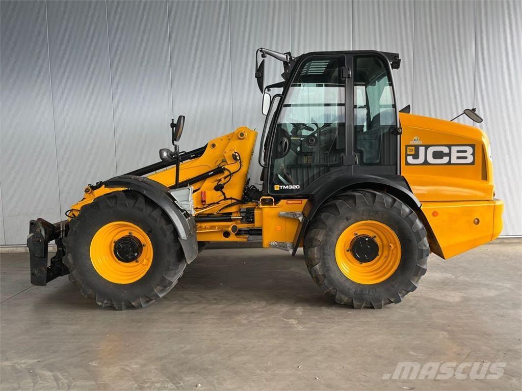 JCB TM 320 Agri Pás carregadoras de rodas