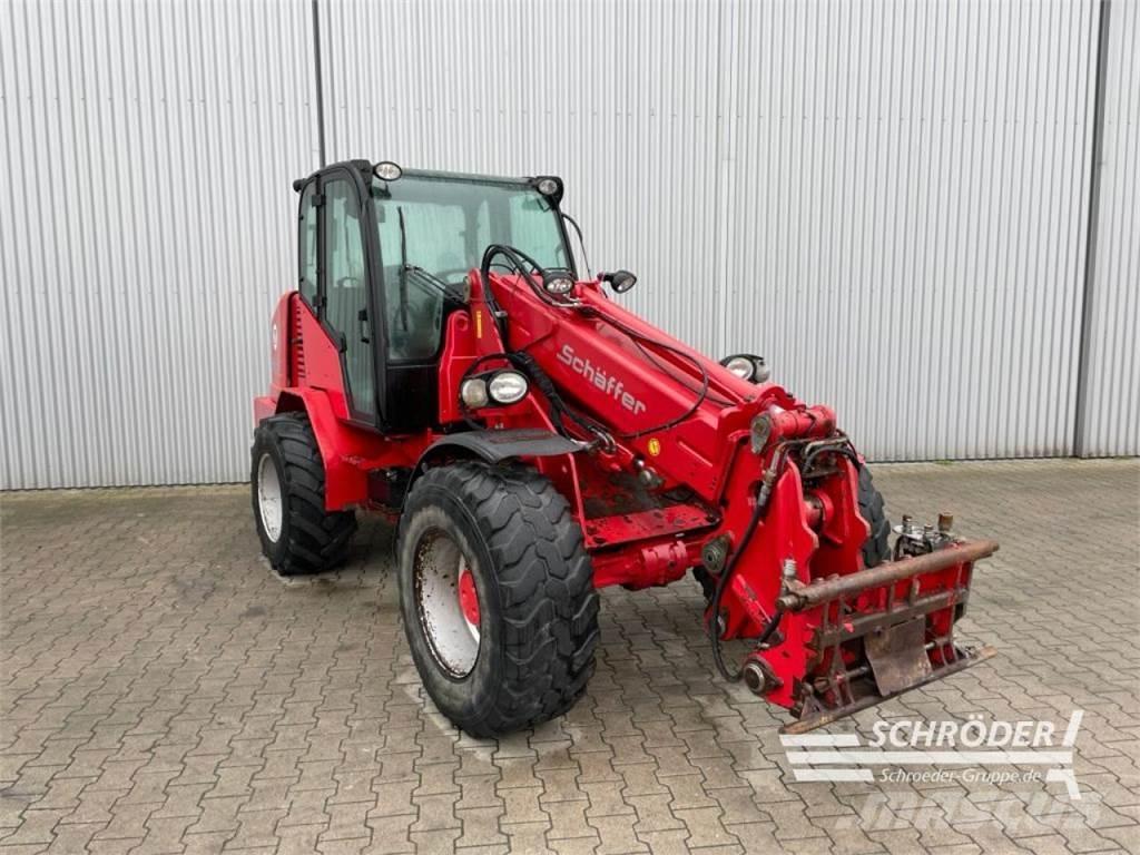 Schäffer 8610 T Pás carregadoras de rodas