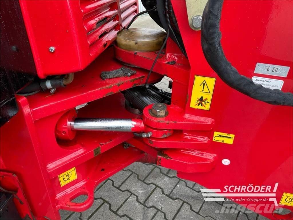 Schäffer 8610 T Pás carregadoras de rodas