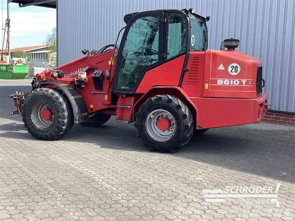 Schäffer 8610 T Pás carregadoras de rodas