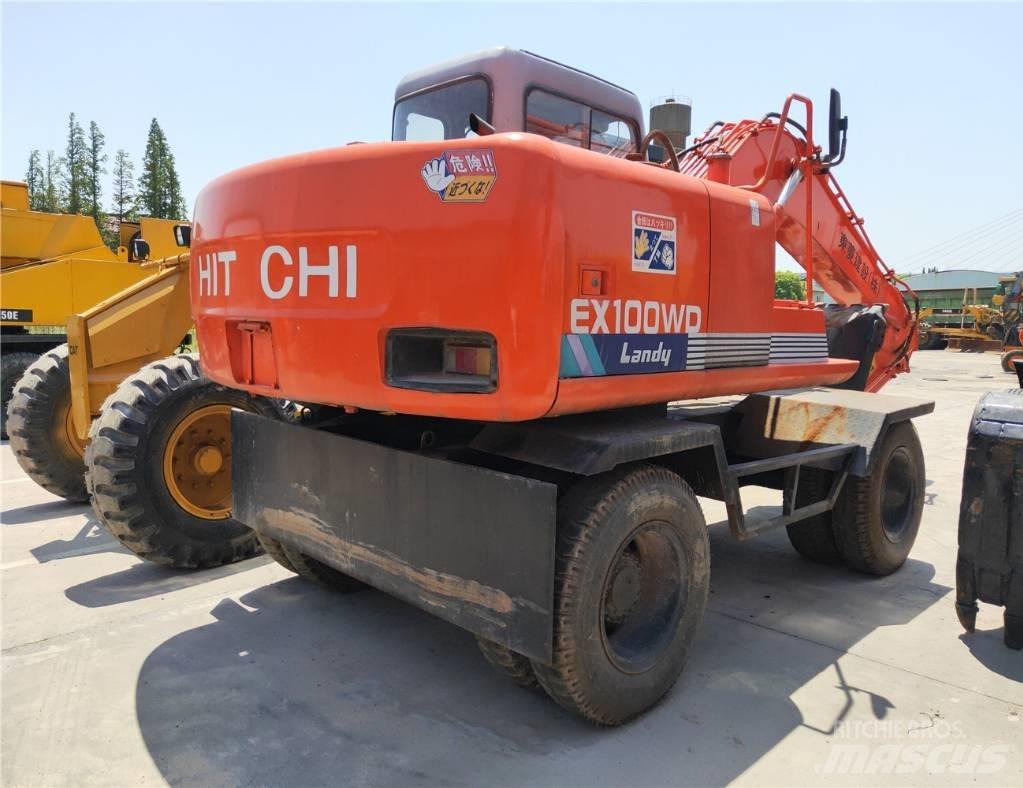 Hitachi EX 100 W D Escavadoras de rodas
