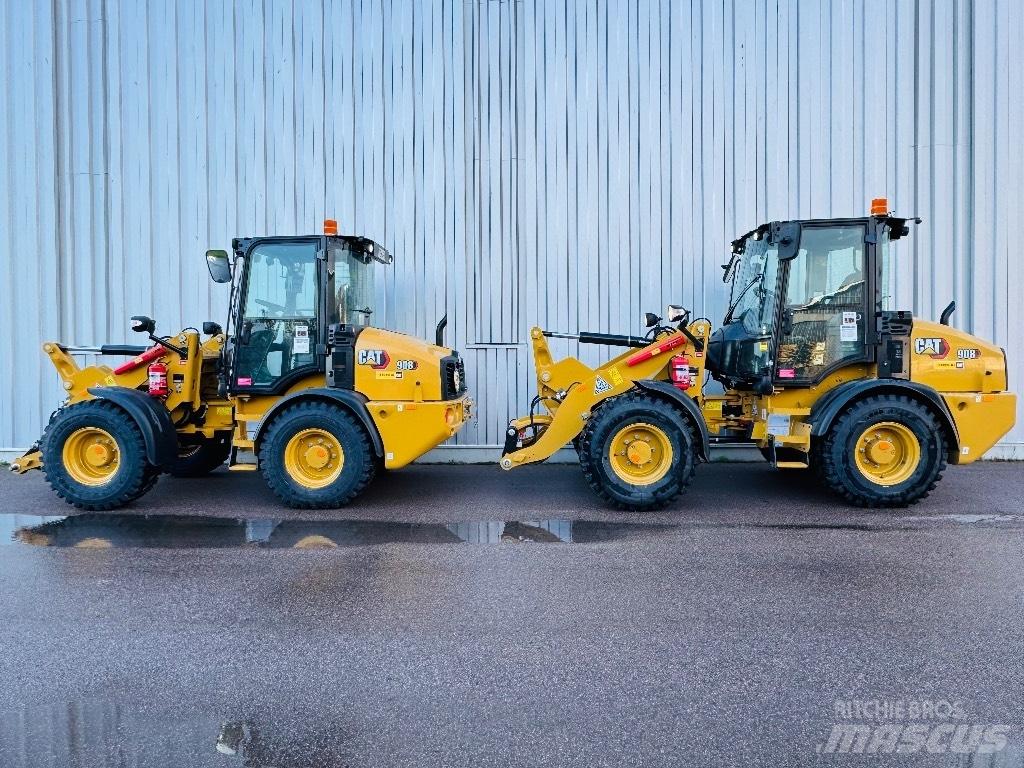 CAT 908 Pás carregadoras de rodas