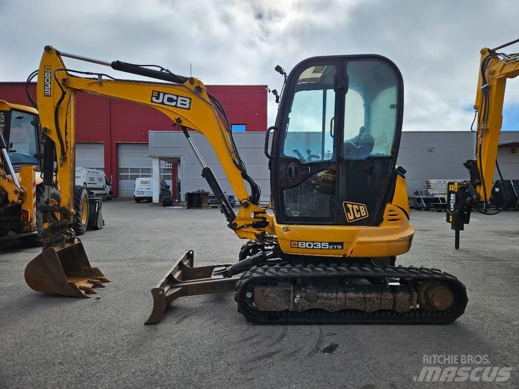 JCB 8035 Mini Escavadoras <7t