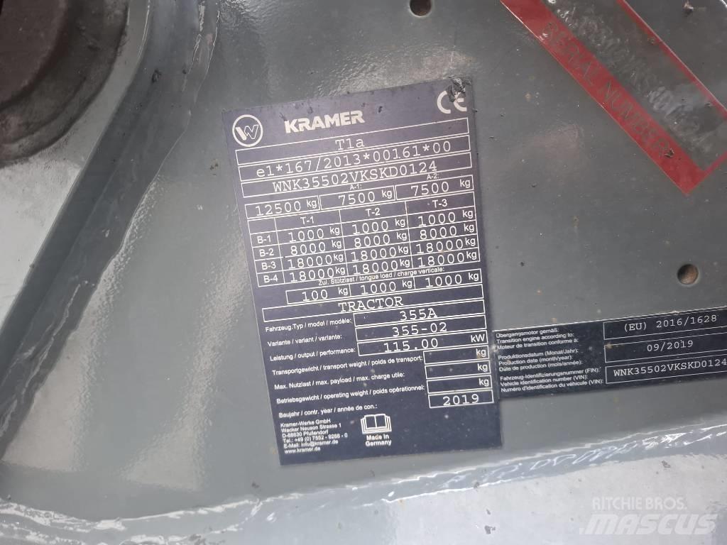 Kramer 8155 Pás carregadoras de rodas