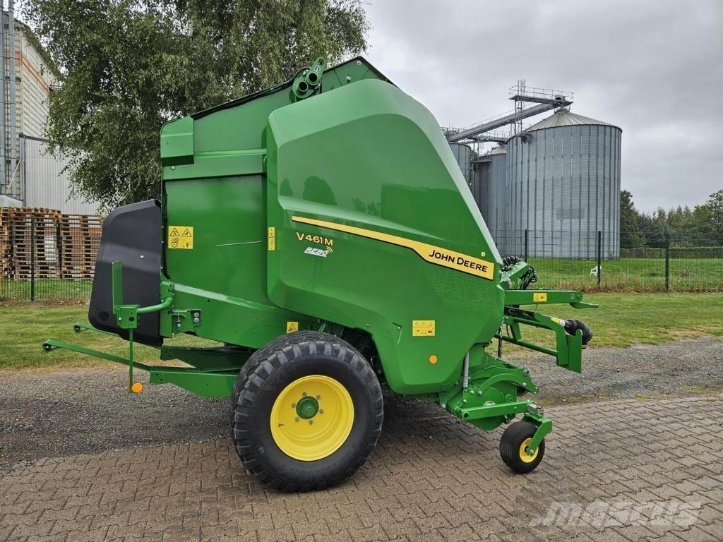 John Deere V461M Enfardadeira de rolos