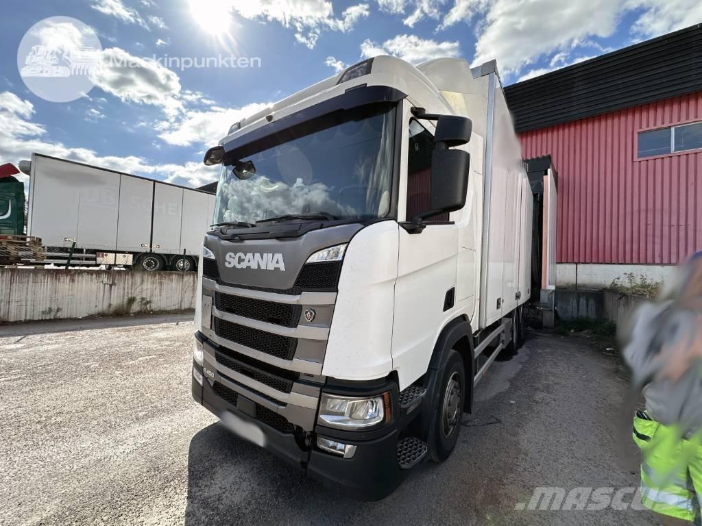 Scania R 450 Camiões de caixa fechada