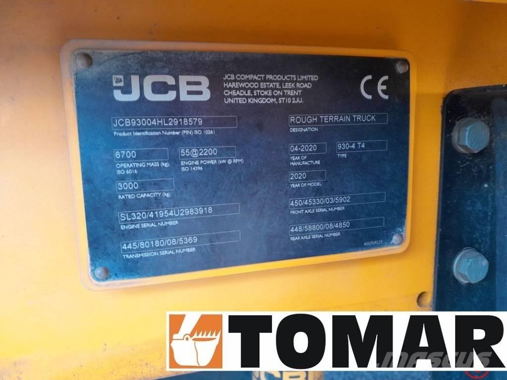 JCB 930-4 Empilhadores todo-terreno