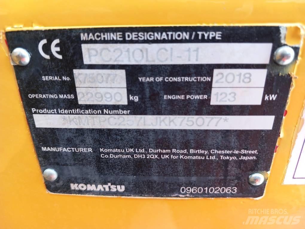 Komatsu PC210LCI-11 Escavadoras de rastos