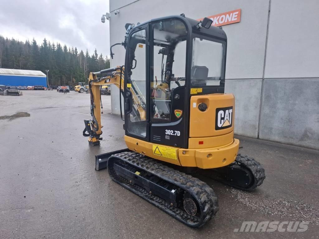 CAT 302.7 D CR Mini Escavadoras <7t