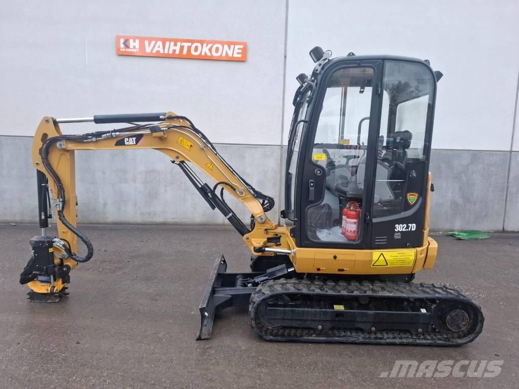 CAT 302.7 D CR Mini Escavadoras <7t