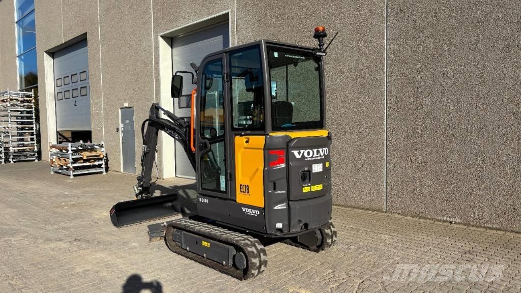 Volvo EC 18 Electric Mini Escavadoras <7t
