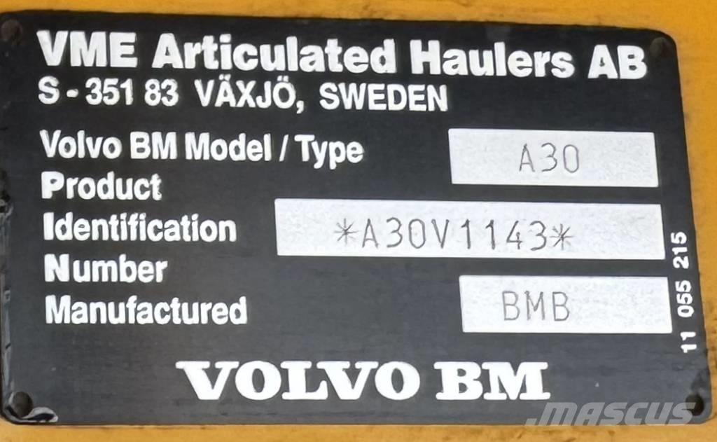 Volvo A 30 Camiões articulados