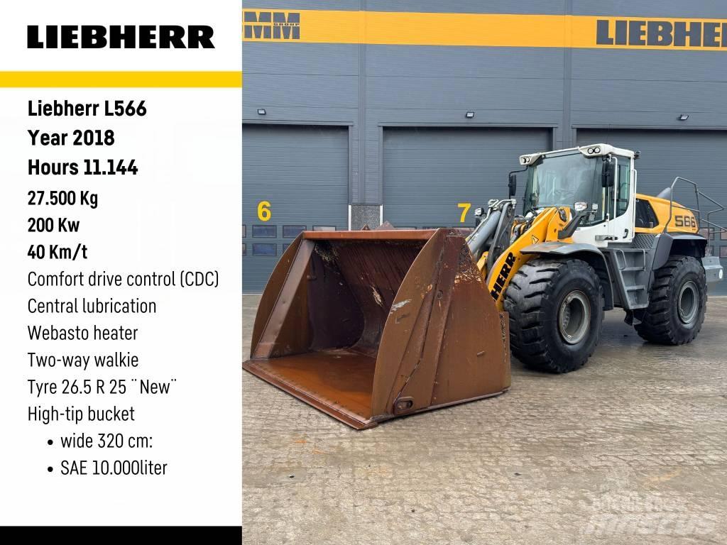 Liebherr L 566 Pás carregadoras de rodas