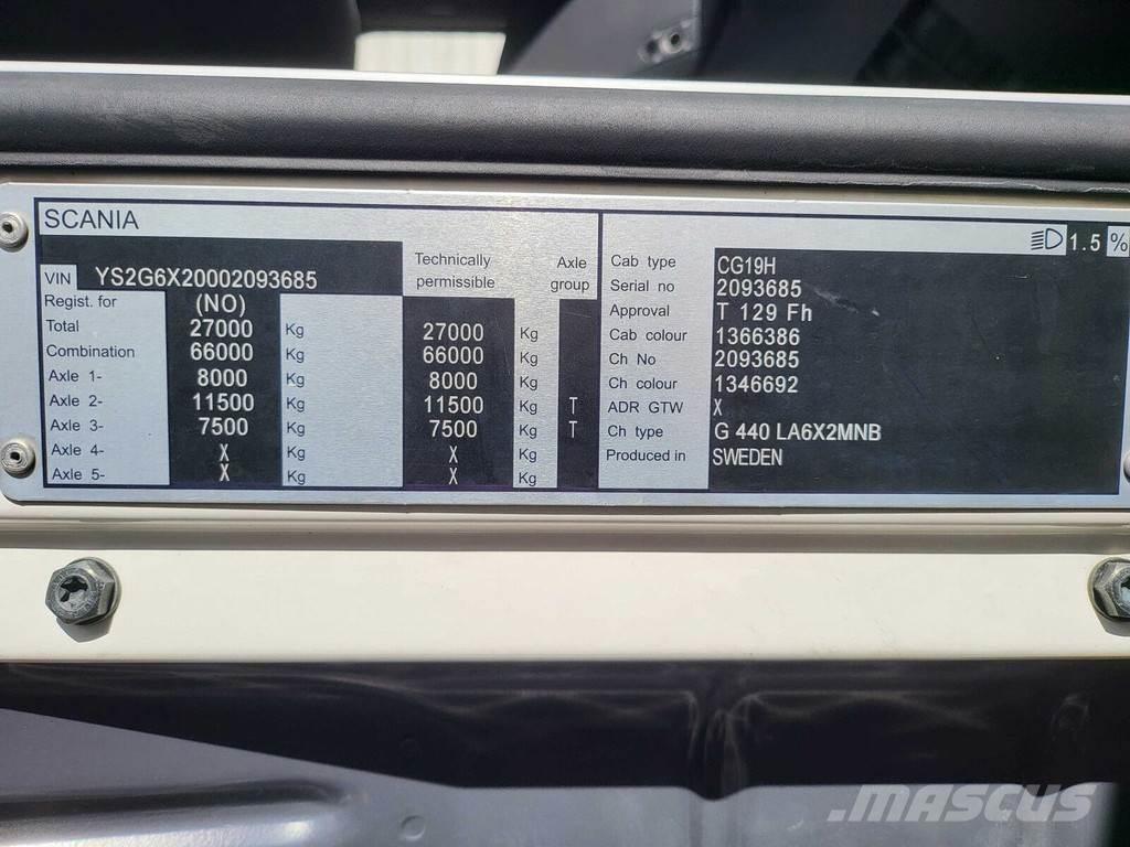 Scania G440 6X2 Tractores (camiões)