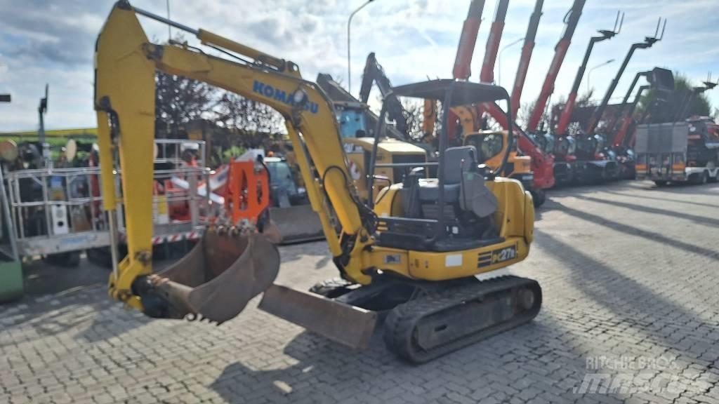 Komatsu PC27R-8 Mini Escavadoras <7t