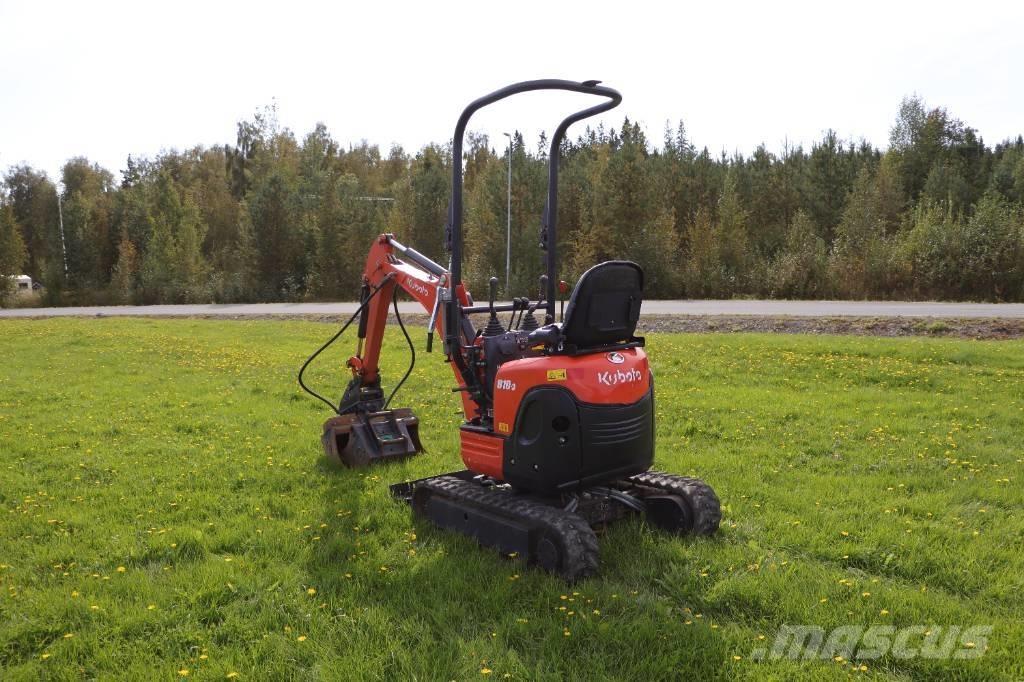 Kubota U10-3 Mini Escavadoras <7t