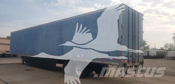 Wabash PLATE VAN Reboques de caixa fechada