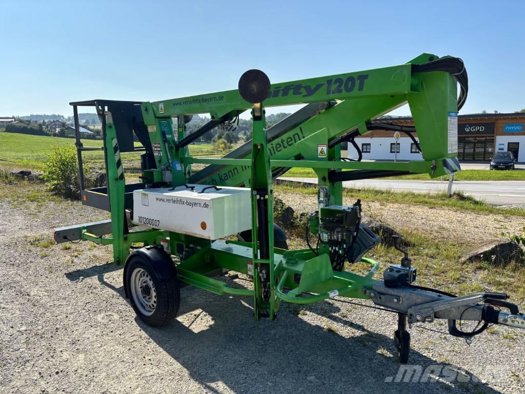 Niftylift 120 T Plataformas aéreas montadas em atrelados