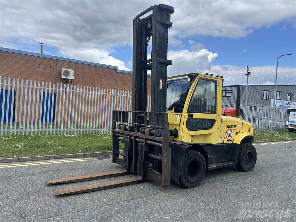 Hyster H8.0FT9 Empilhadores a gás